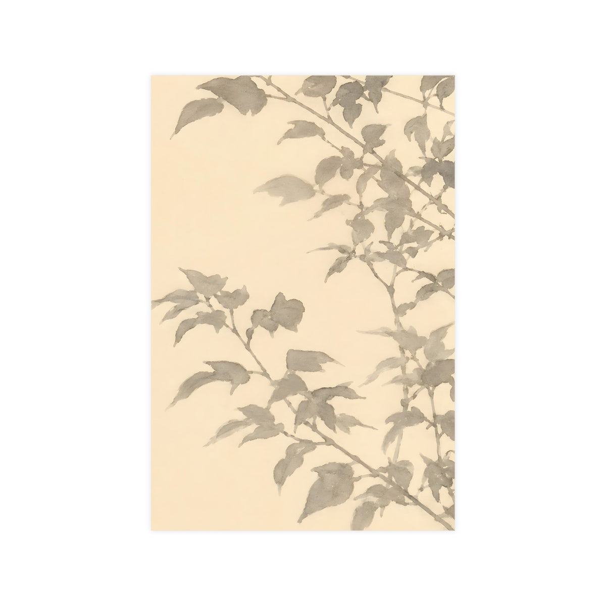 Leaf Shadow — leaf shadow, 12x18 in print