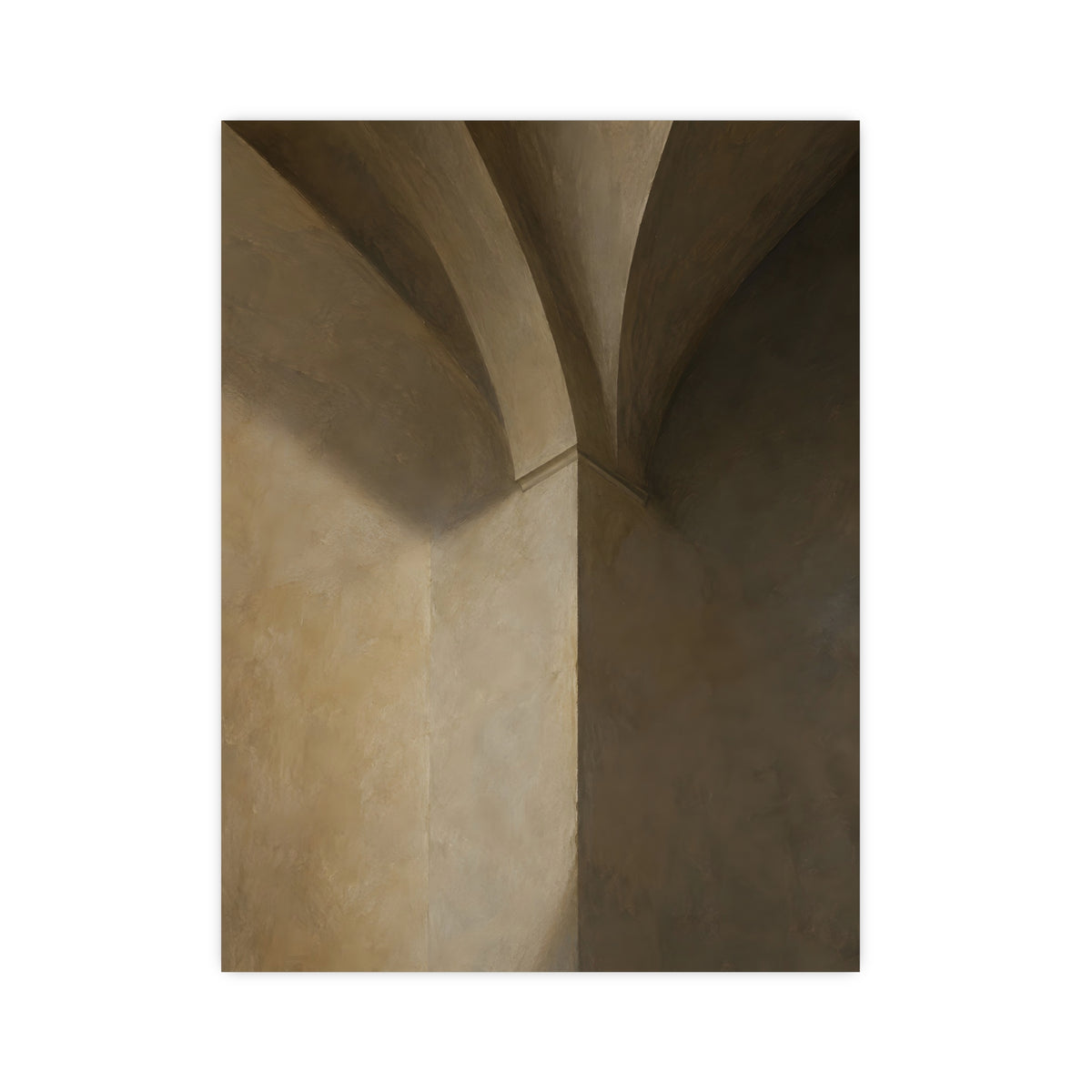 Vaulted Ceiling — vaulted ceiling, 12x16 in print