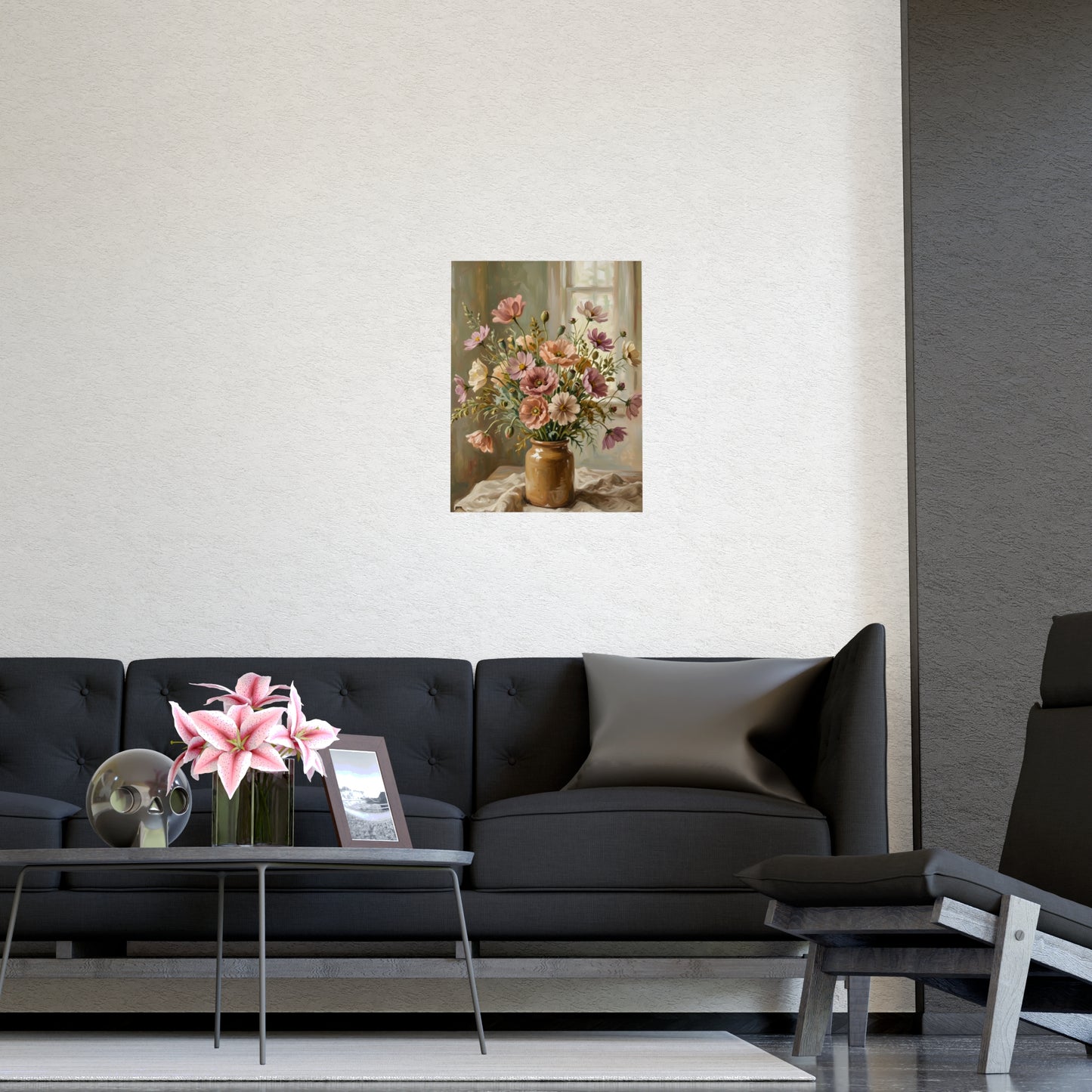 Gemini 02 on a plain wall, shown at a larger size, 12x16 in print