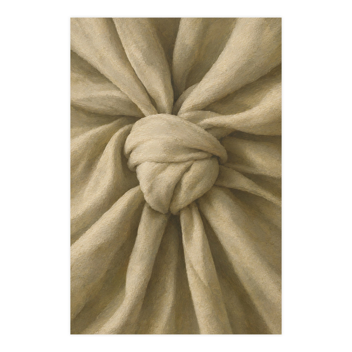 One Knot | Textile Study Print | Wall Art