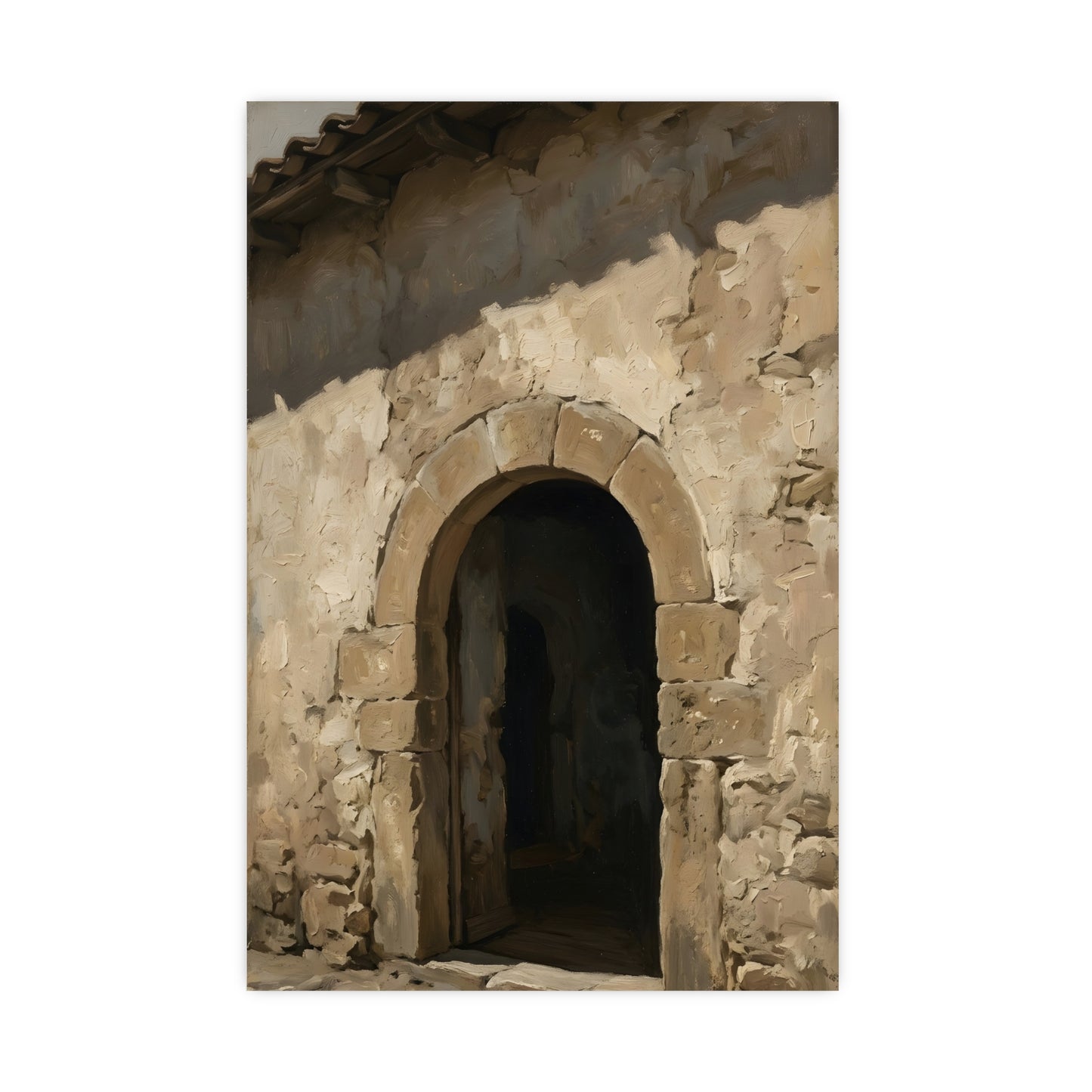 Arched Doorway — arched doorway, 20x30 in print