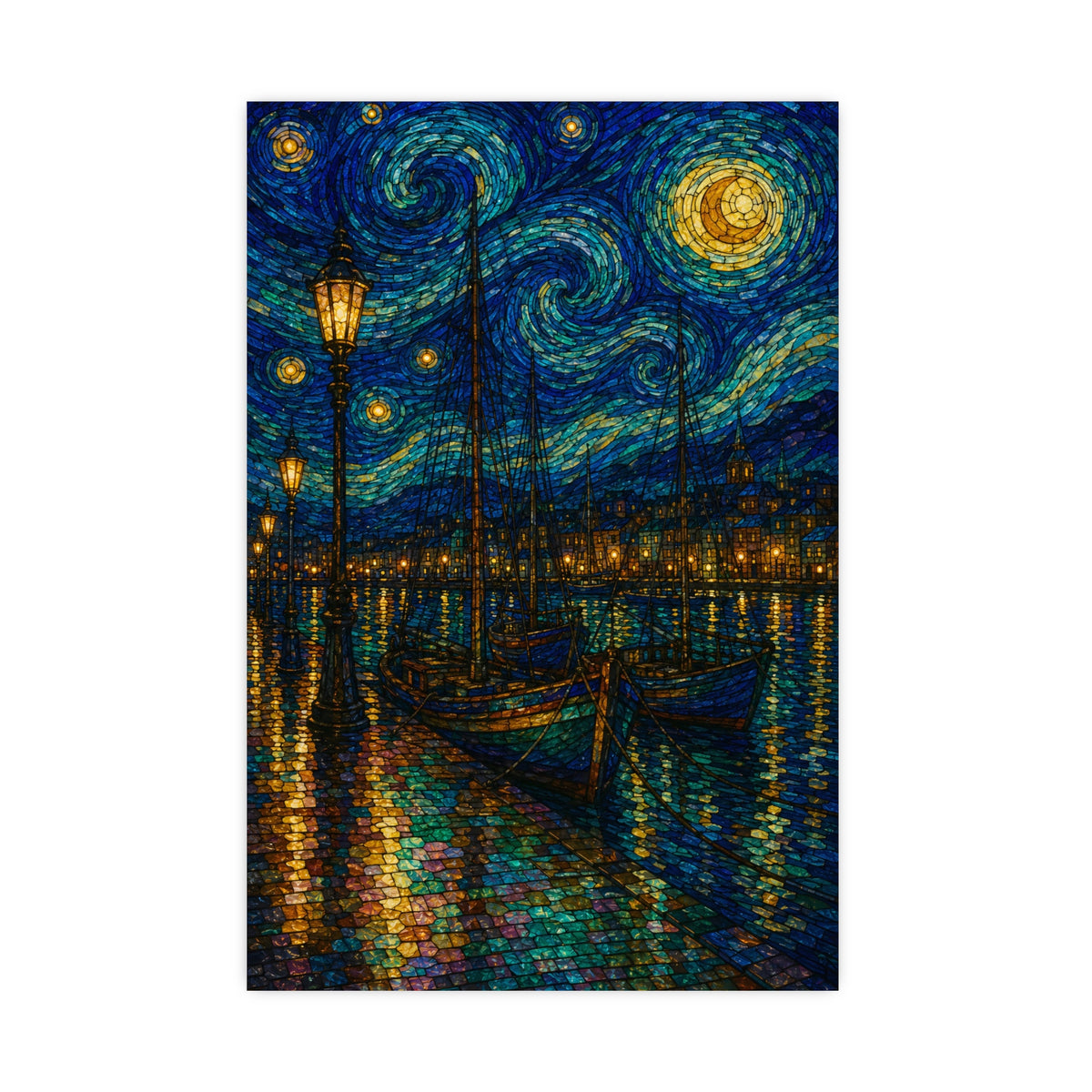 Harbour Lights — harbour lights, 20x30 in print