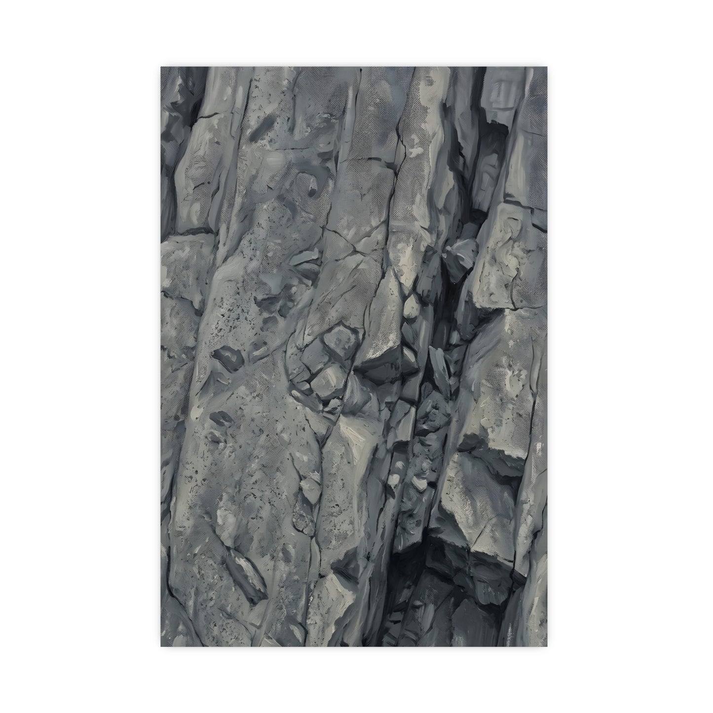Rock Face — rock face, 18x24 in print