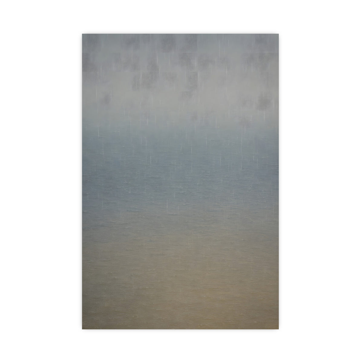 Rain at Sea — rain at sea, 20x30 in print
