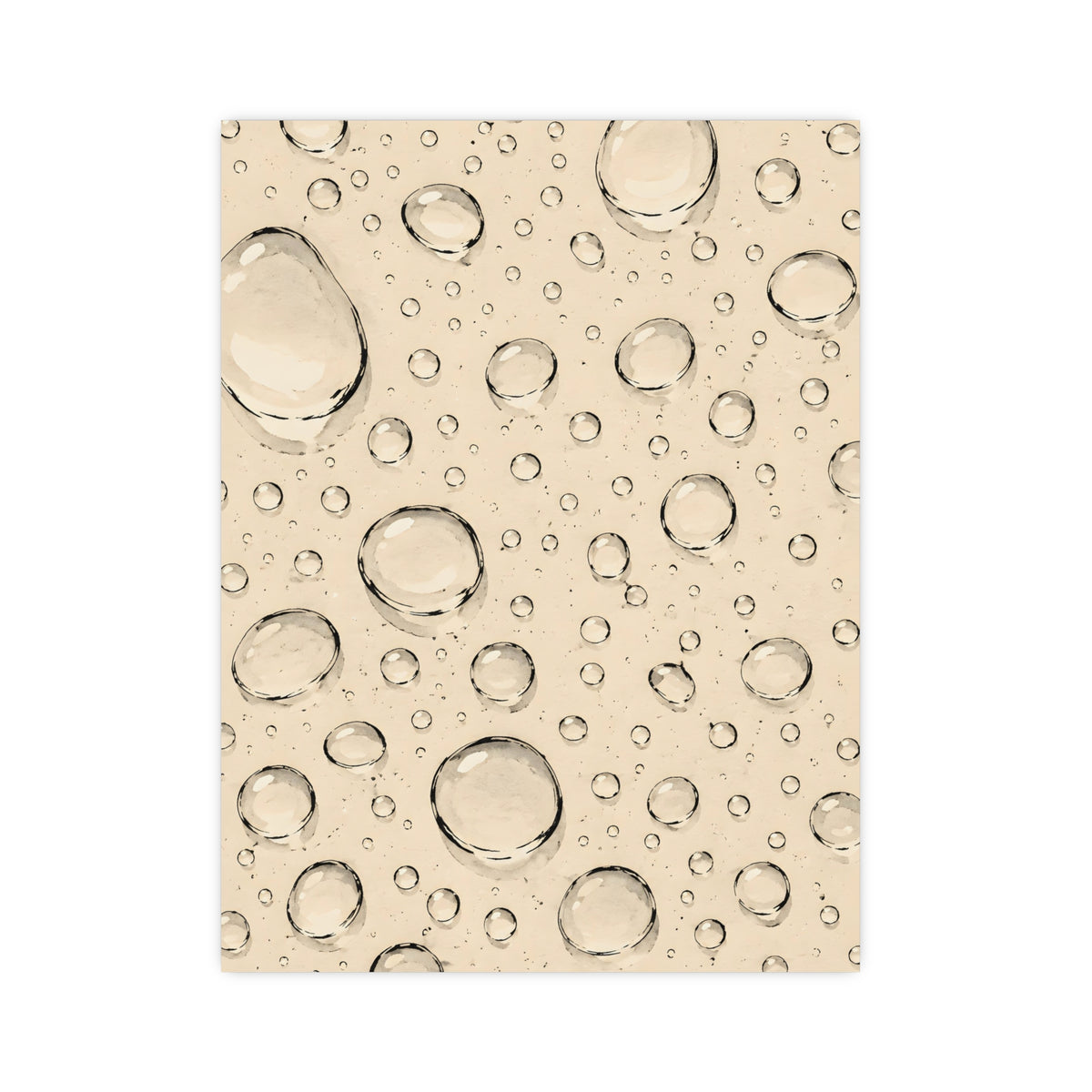 Water Drops — water drops, 12x16 in print