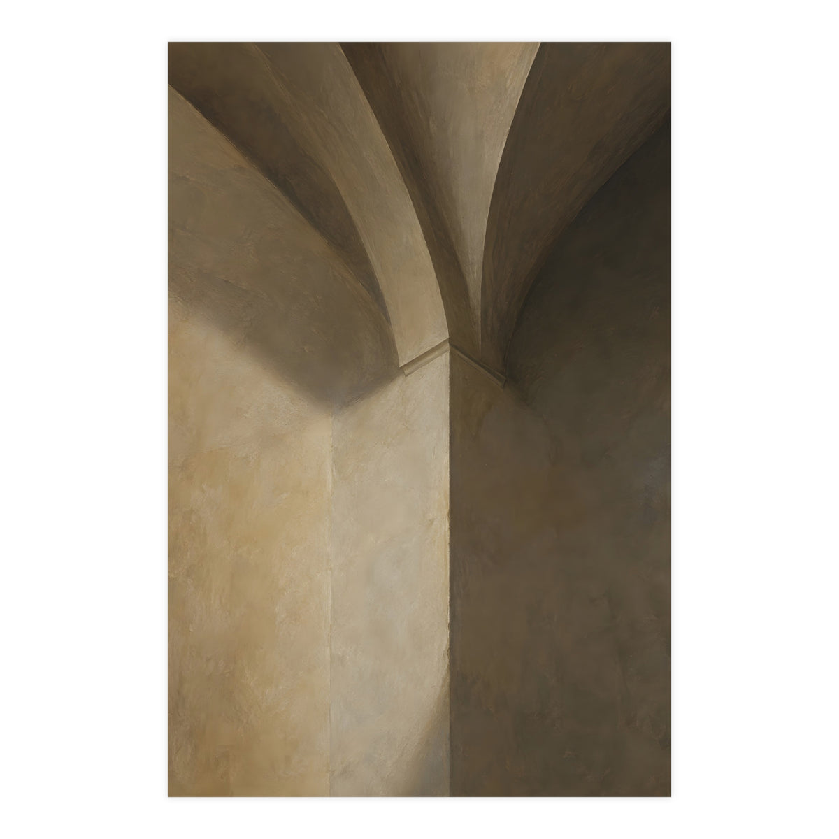 Vaulted Ceiling — vaulted ceiling, 24x36 in print