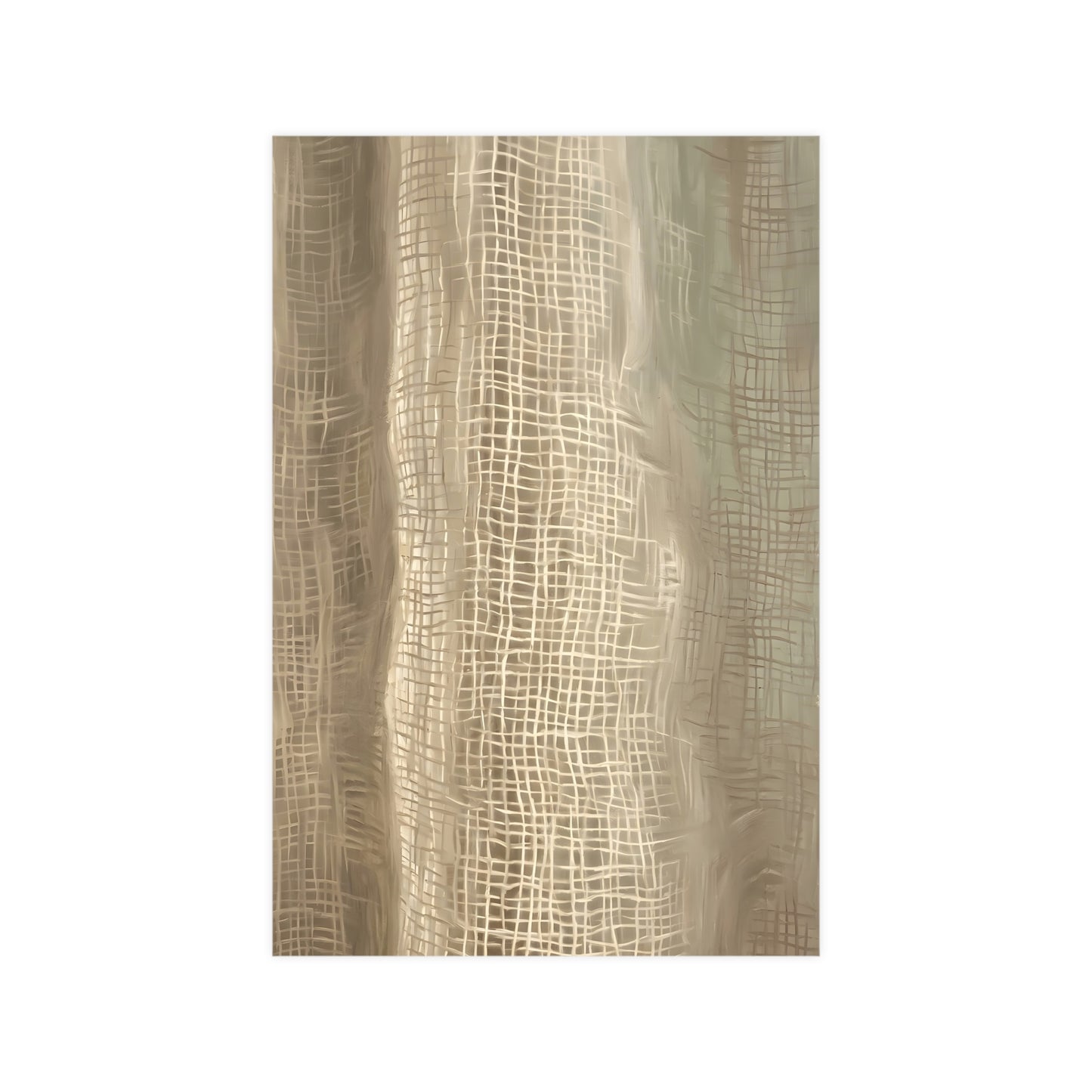 Gauze, Backlit | Textile Study Print | Wall Art