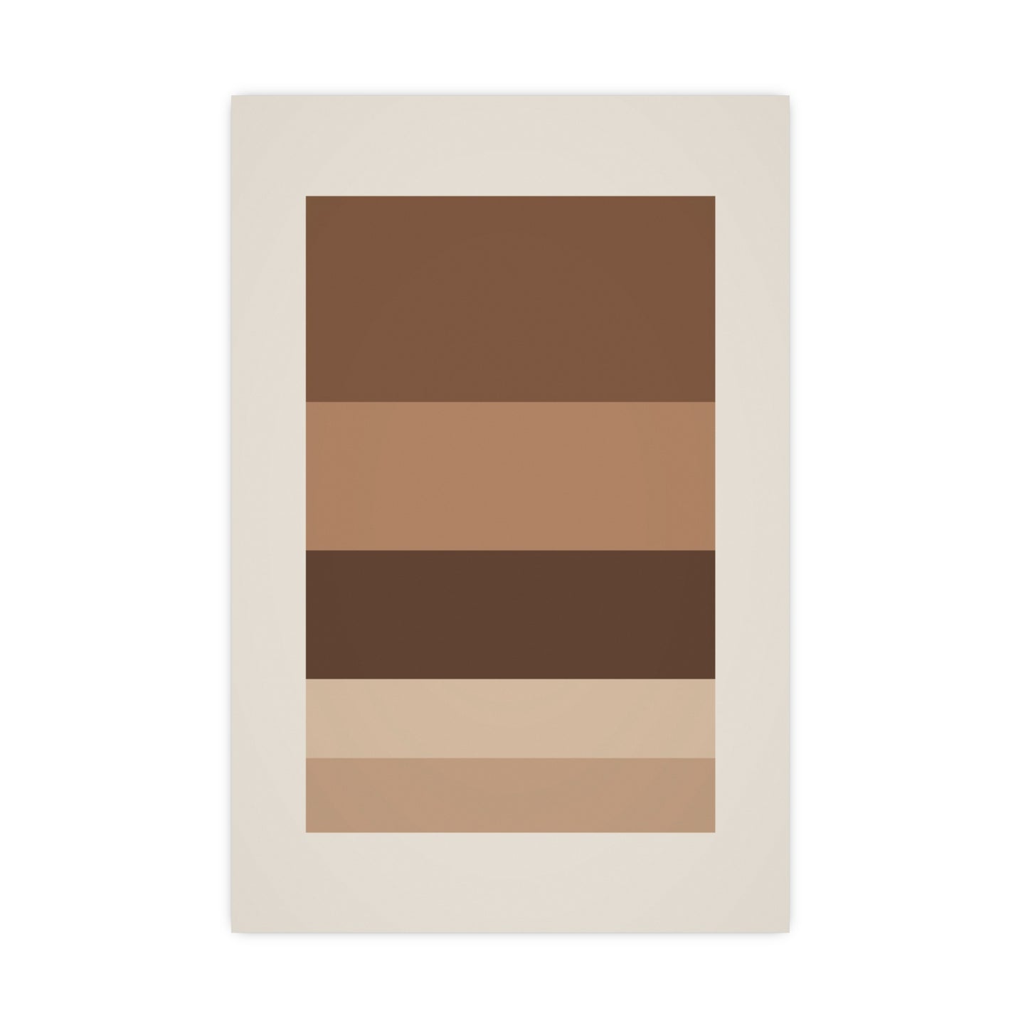 Sand Clay Blocks Modern Wall Art | Living Room Print