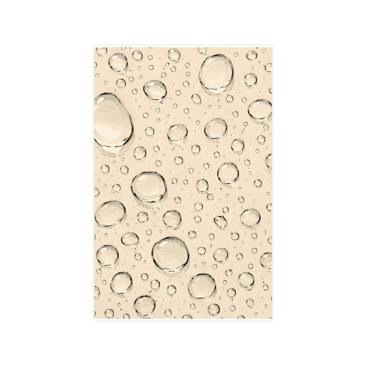 Water Drops — water drops, 11x17 in print