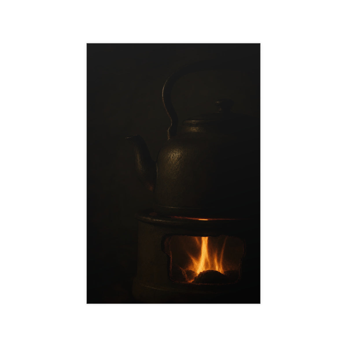 Under the Kettle — under the kettle, 12x18 in print