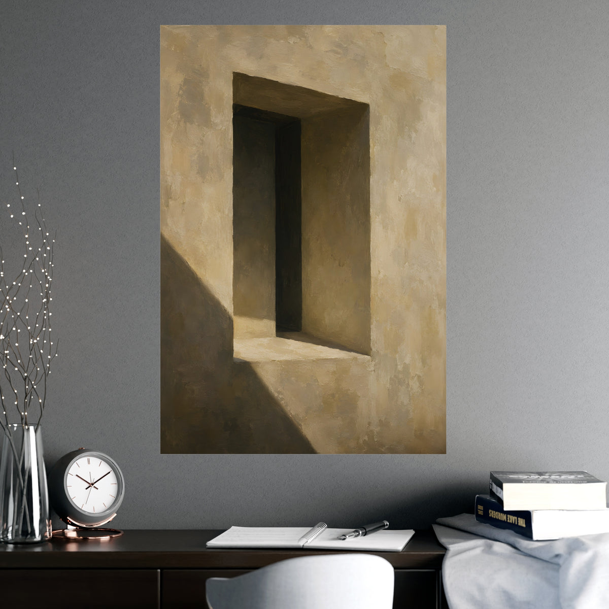 Window Recess — window recess, shown framed on a wall