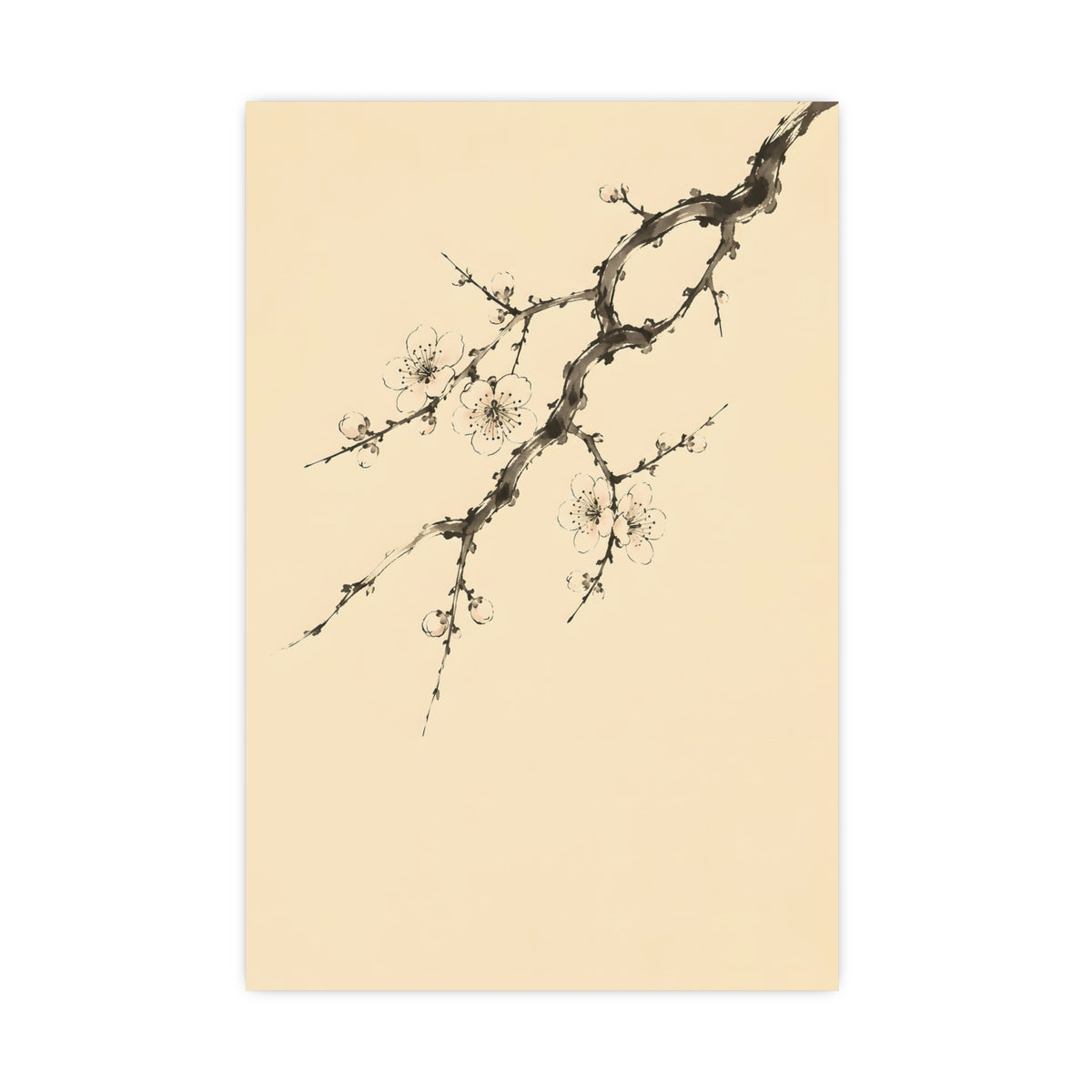 Plum Branch — plum branch, 16x24 in print