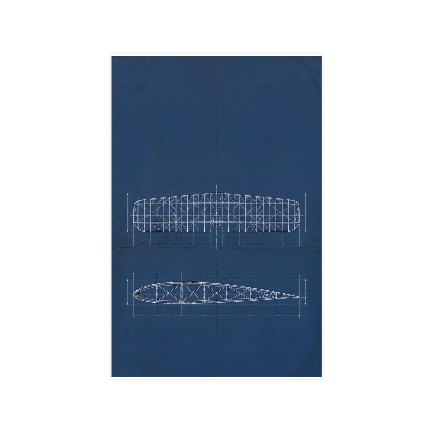 Aeroplane Wing — aeroplane wing, 11x17 in print