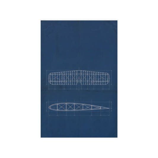 Aeroplane Wing — aeroplane wing, 11x17 in print