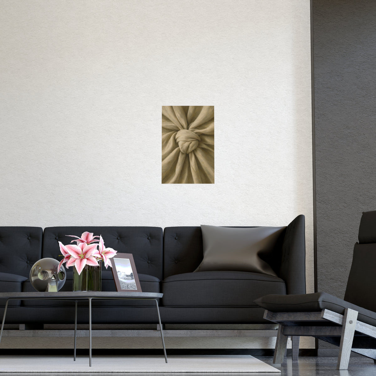 One Knot | Textile Study Print | Wall Art