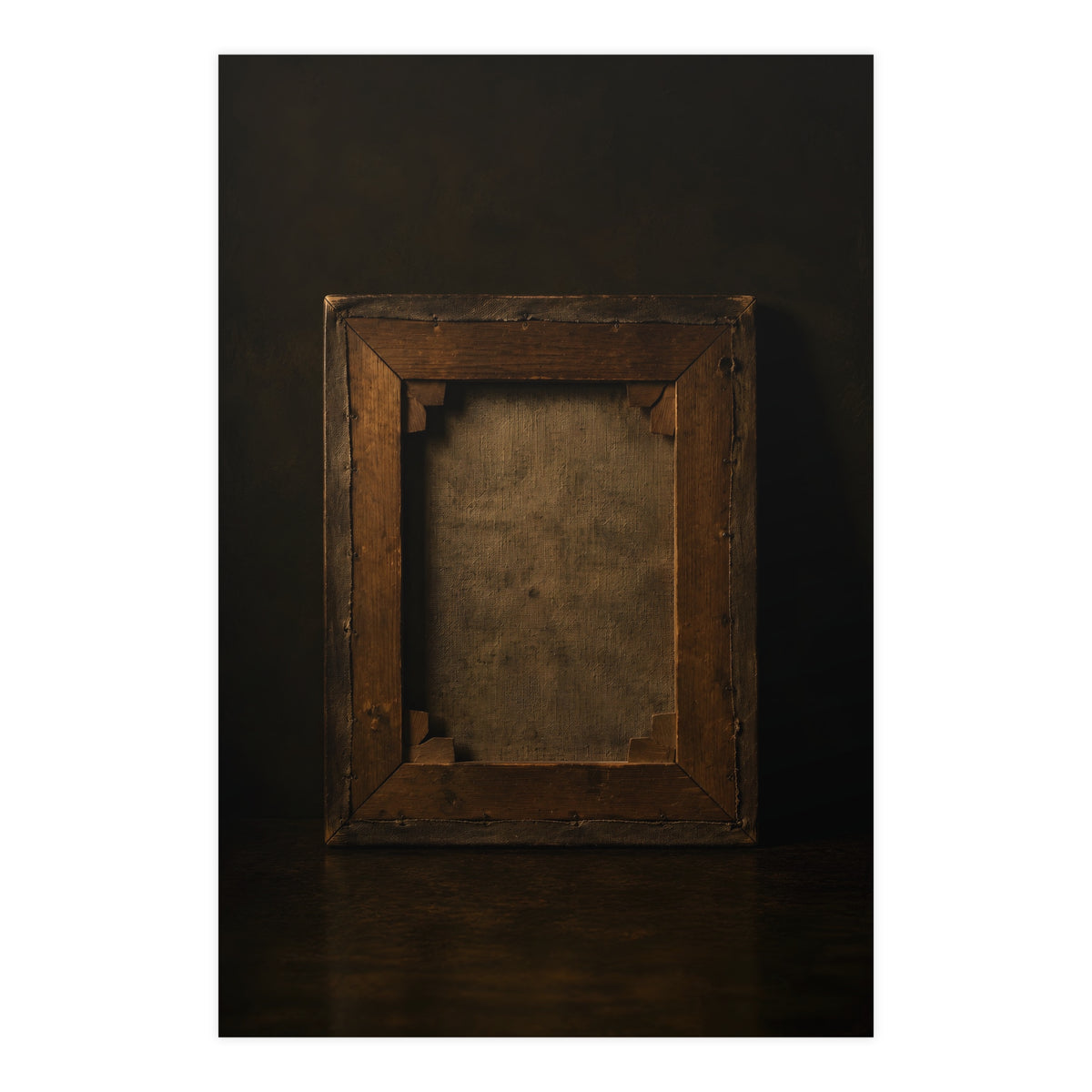 The Back of the Canvas — the back of the canvas, 24x36 in print
