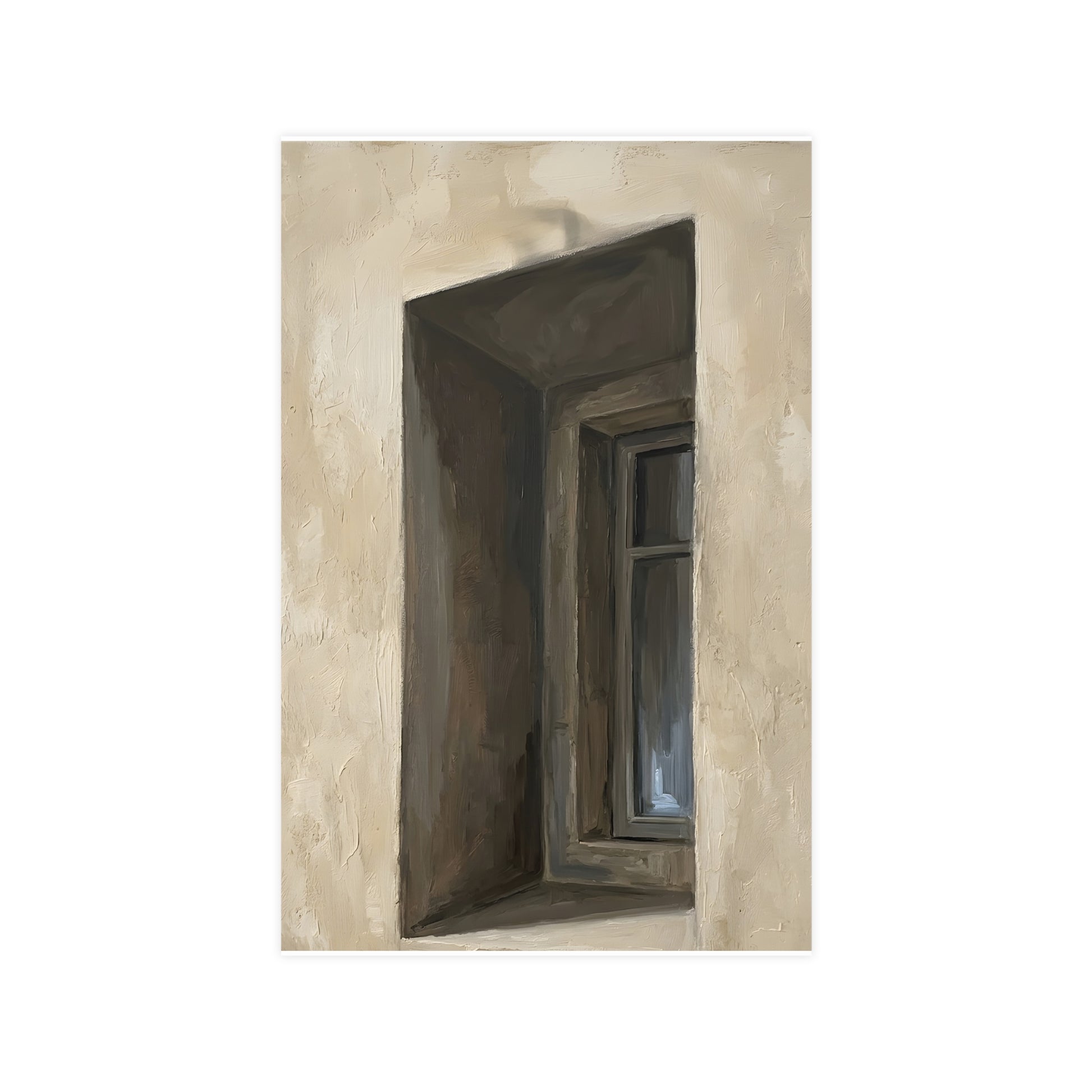 Window Recess — window recess, 11x17 in print
