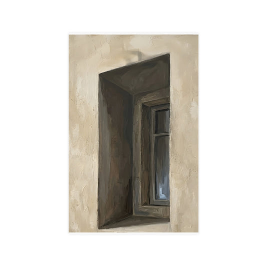 Window Recess — window recess, 11x17 in print