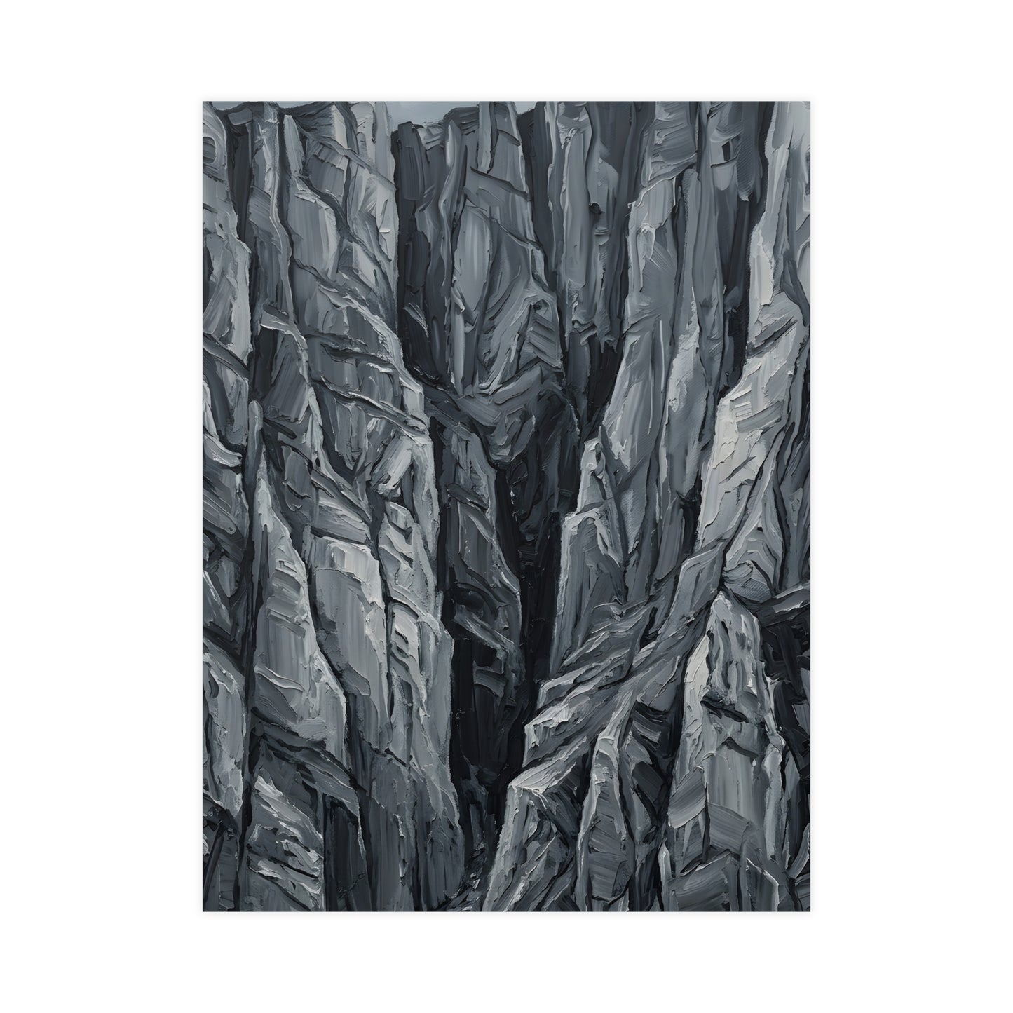 Sea Cliffs | Landscape Print | Mountain Wall Art