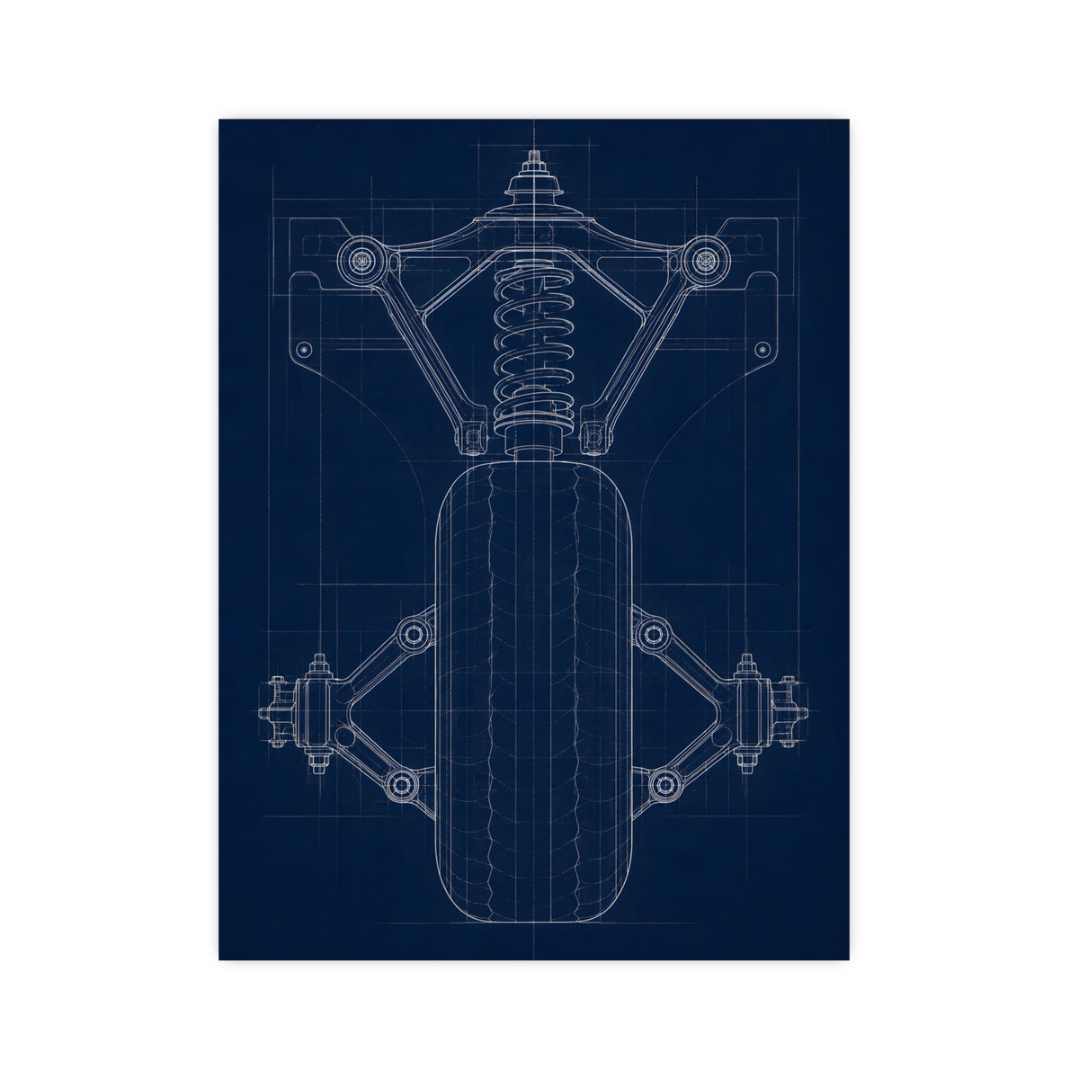 Double Wishbone — double wishbone, 12x16 in print