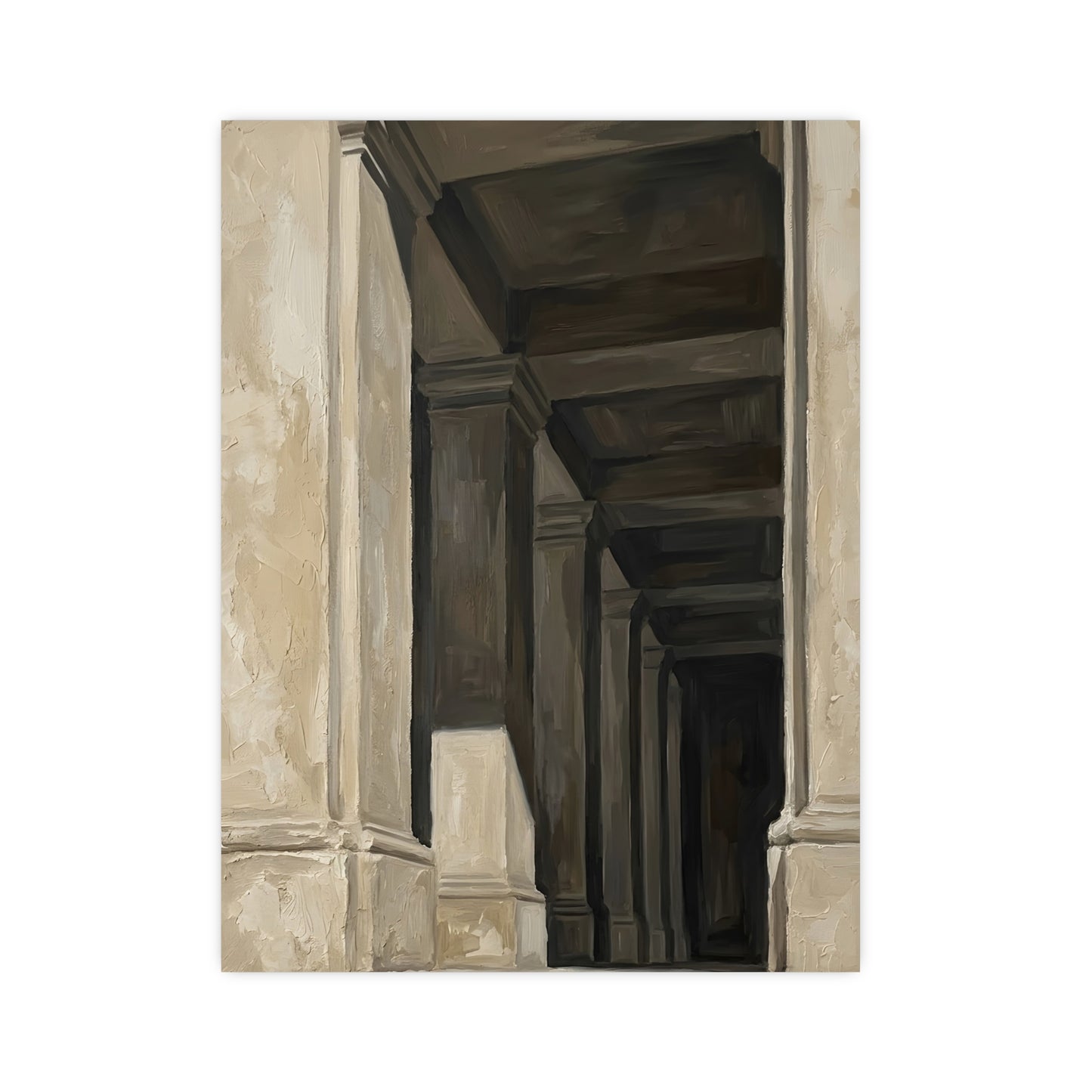 Colonnade — colonnade, 16x24 in print