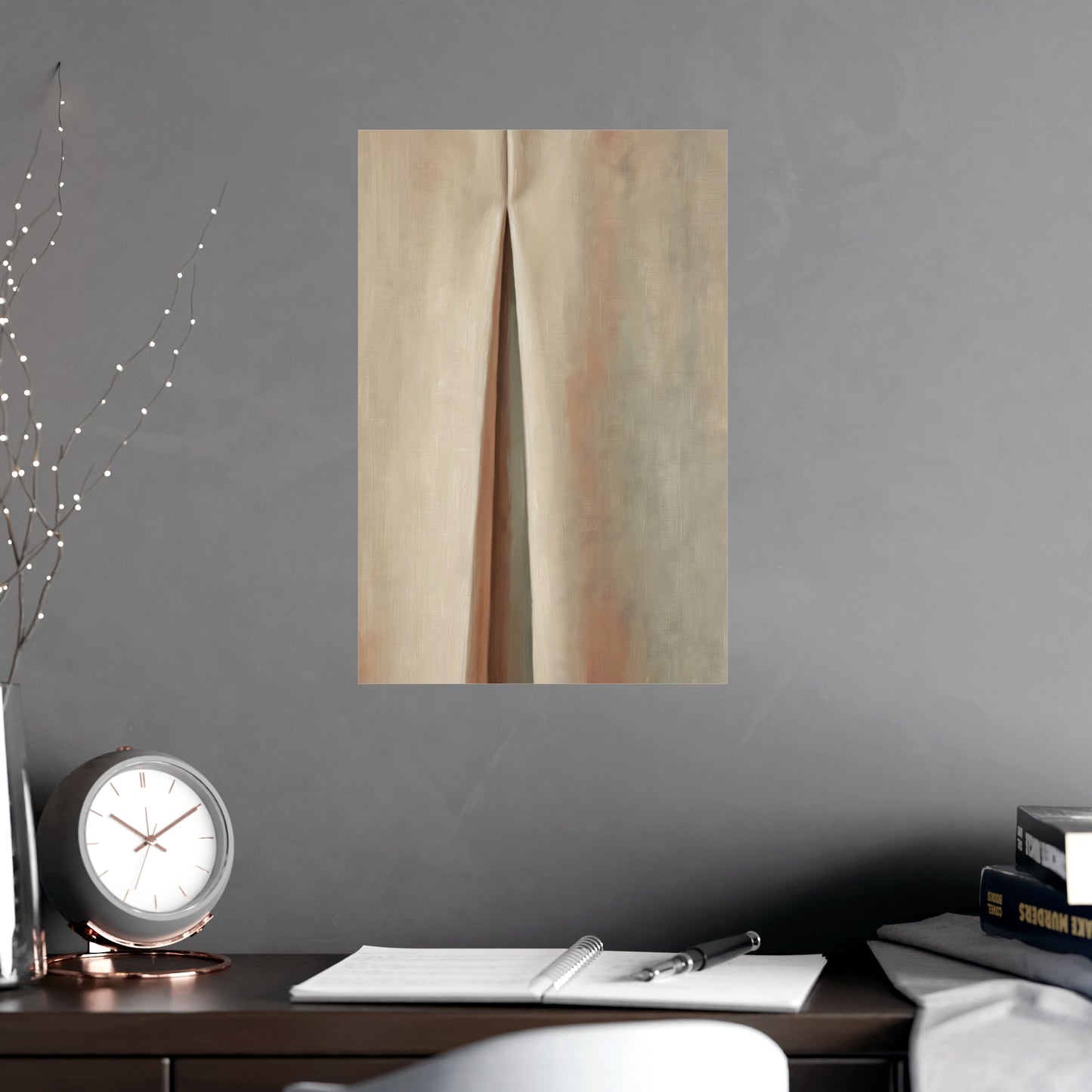One Pleat | Textile Study Print | Wall Art
