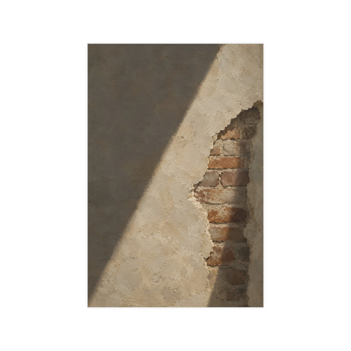 Where the Plaster Fell — where the plaster fell, 12x18 in print