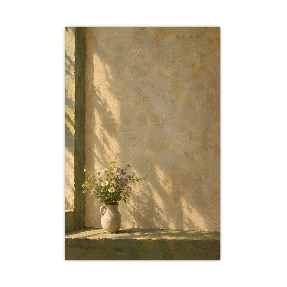 Wildflowers in a Milk Jug — wildflowers in a milk jug, 20x30 in print