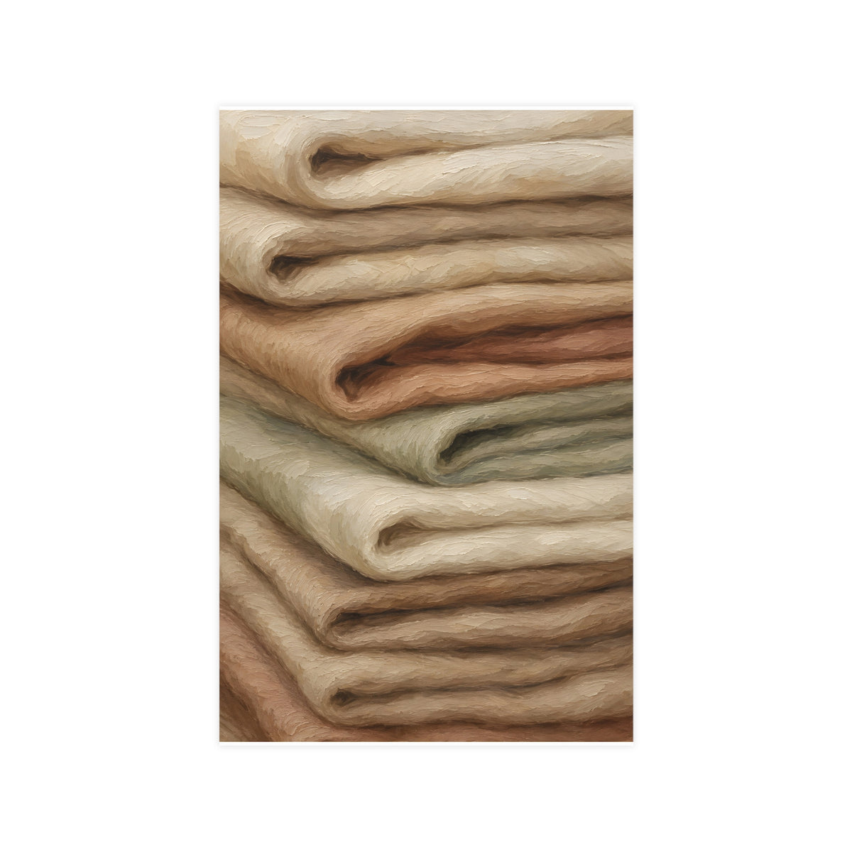 Folded Stack — folded stack, 11x17 in print