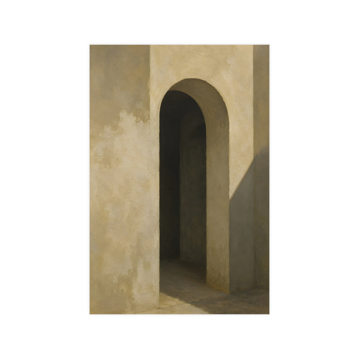 Arched Doorway — arched doorway, 12x18 in print