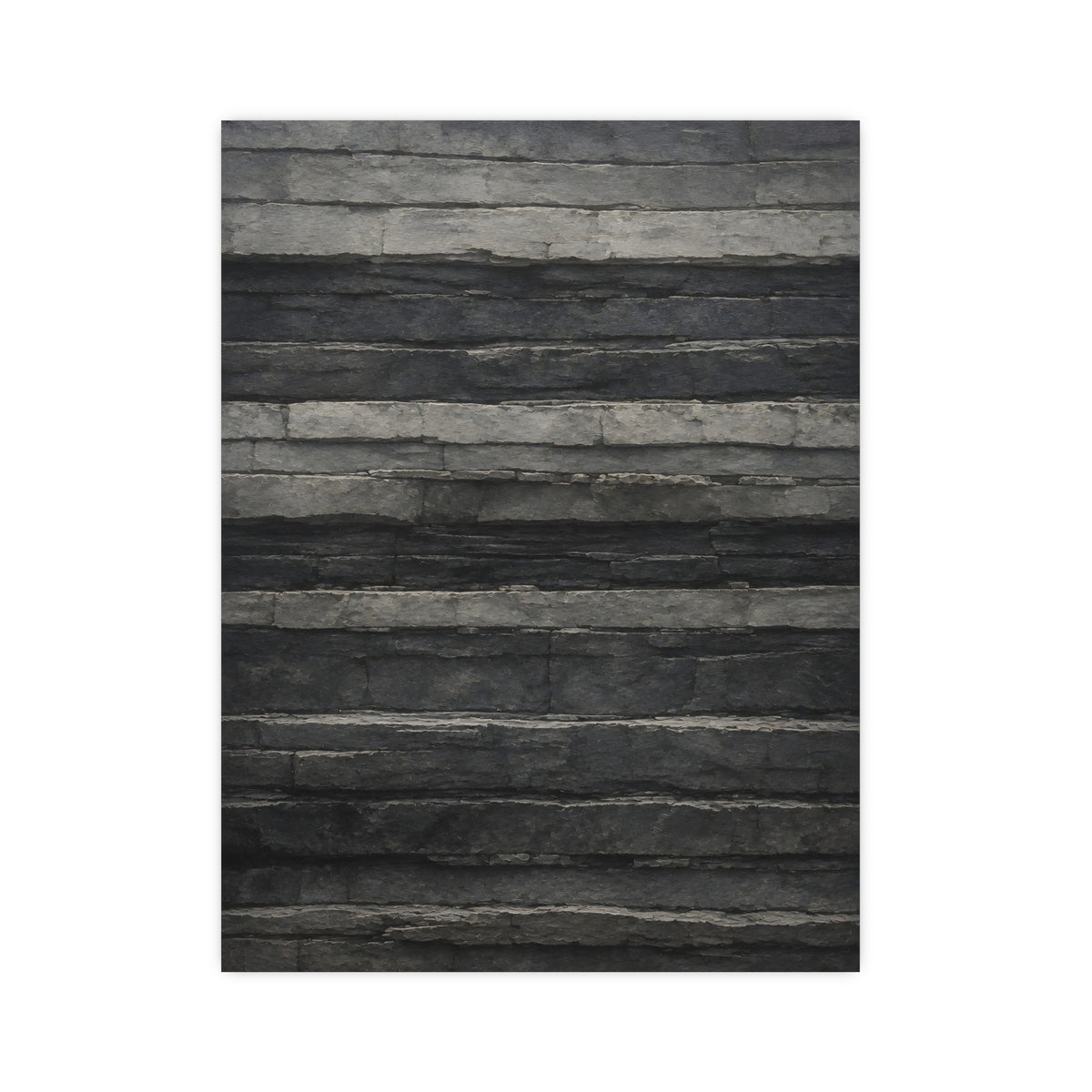 Level Strata — level strata, 12x16 in print