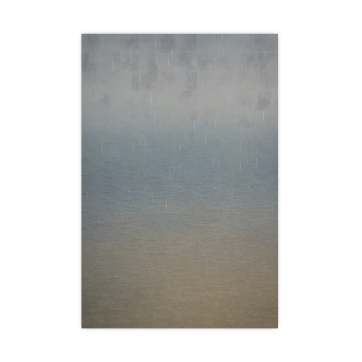Rain at Sea — rain at sea, 16x24 in print