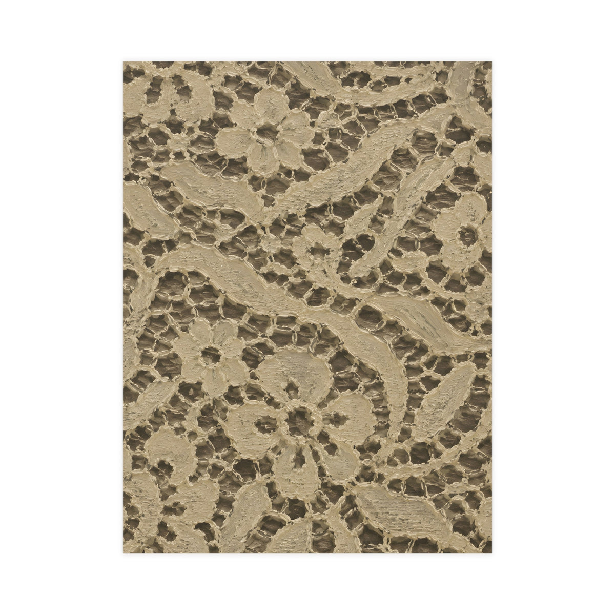 Lace over Dark — lace over dark, 18x24 in print