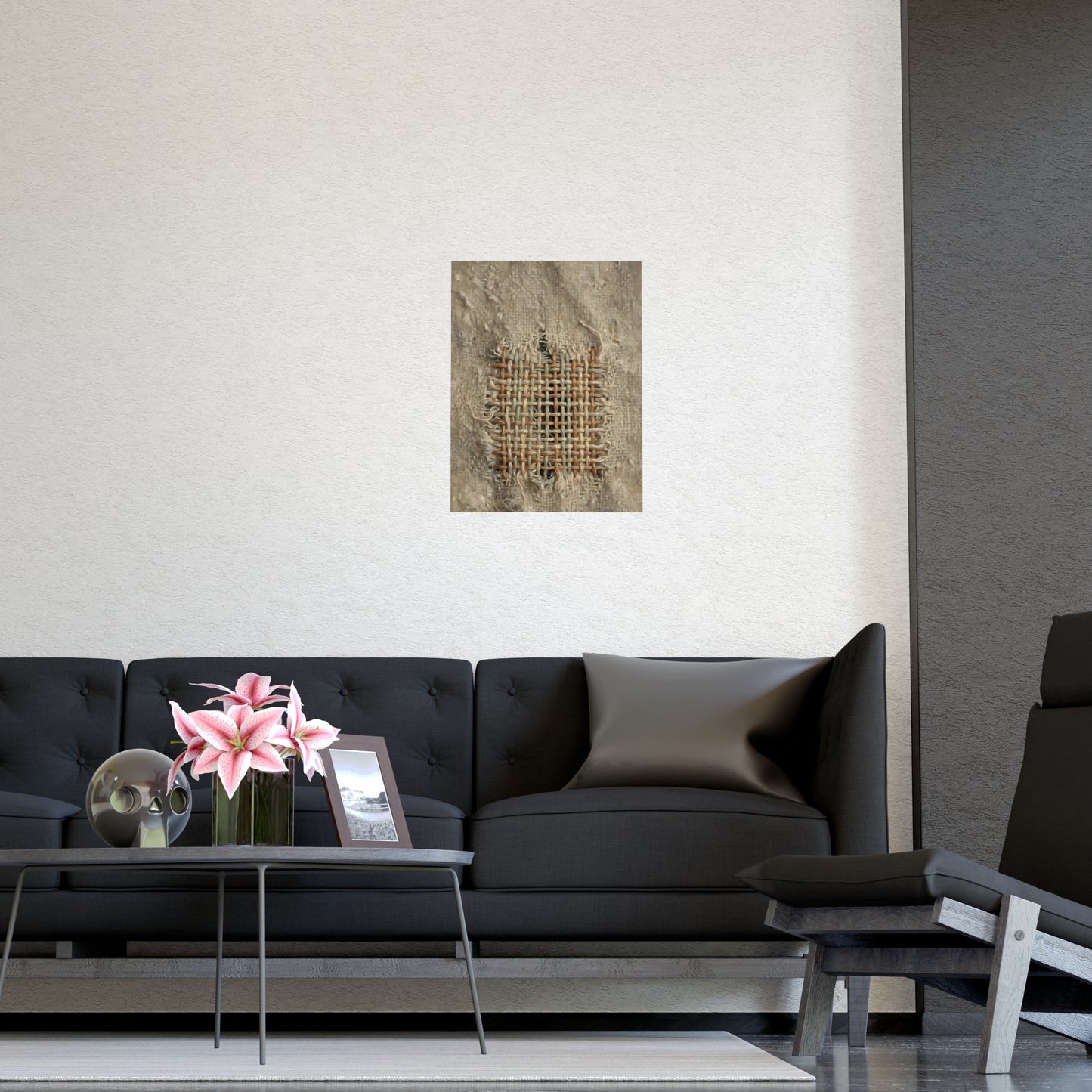 The Mend | Textile Study Print | Wall Art