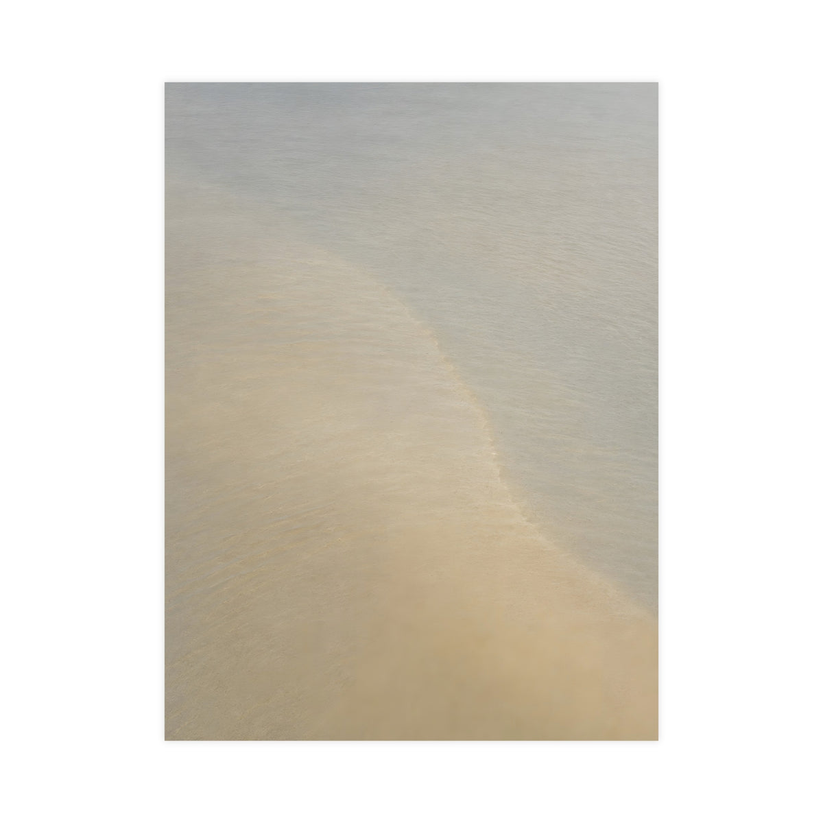 Shallows from Above — shallows from above, 18x24 in print