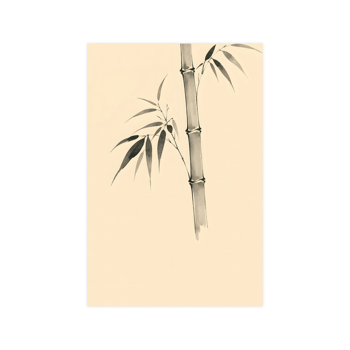 Bamboo — bamboo, 12x18 in print