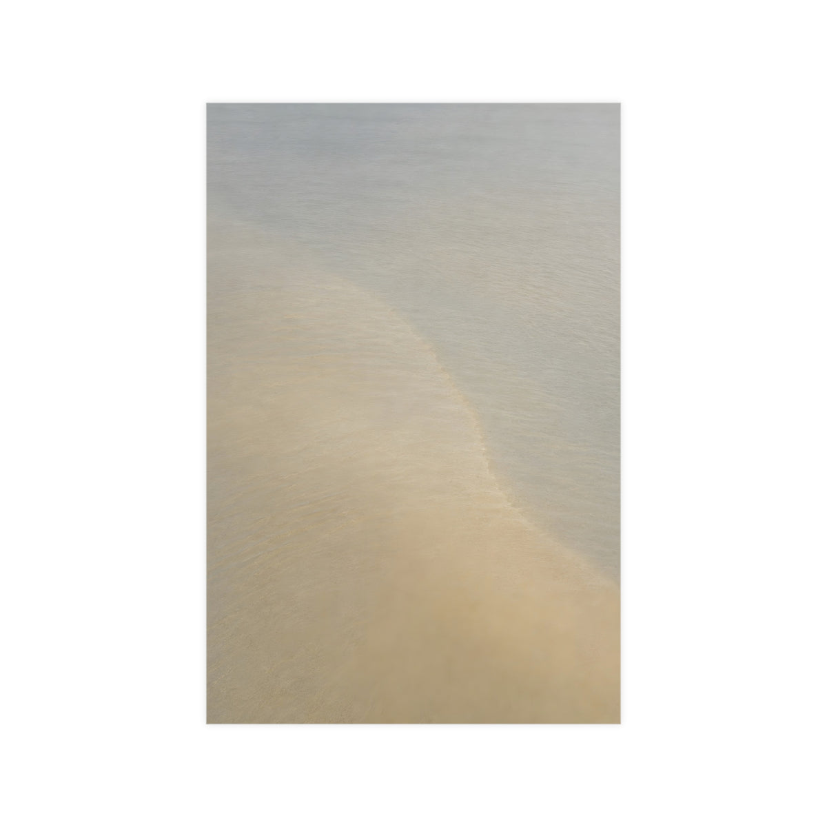 Shallows from Above — shallows from above, 12x18 in print