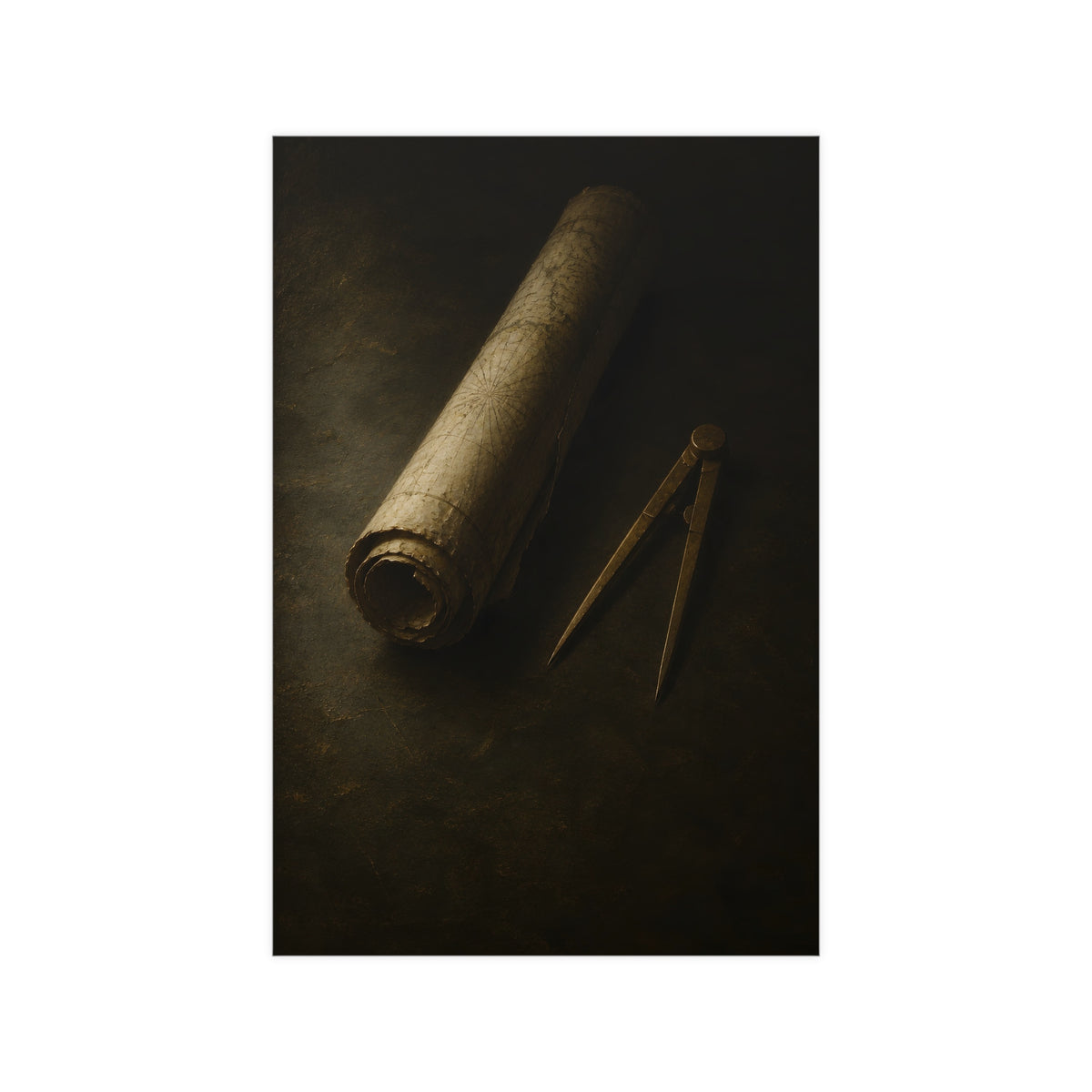 Chart and Dividers — chart and dividers, 12x18 in print