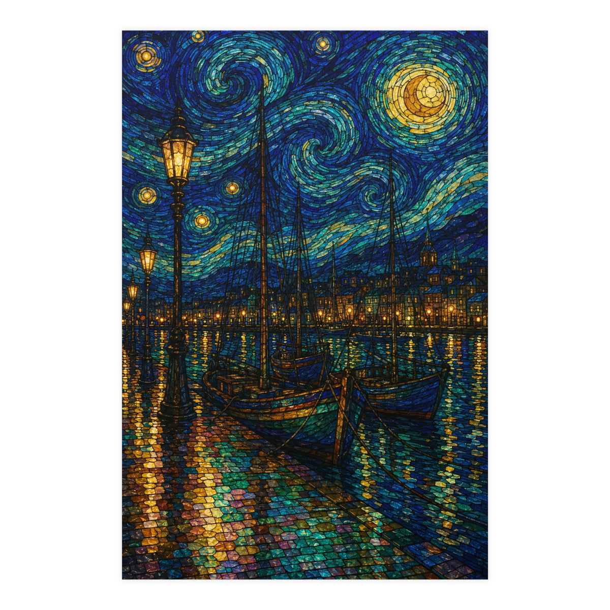 Harbour Lights — harbour lights, 24x36 in print