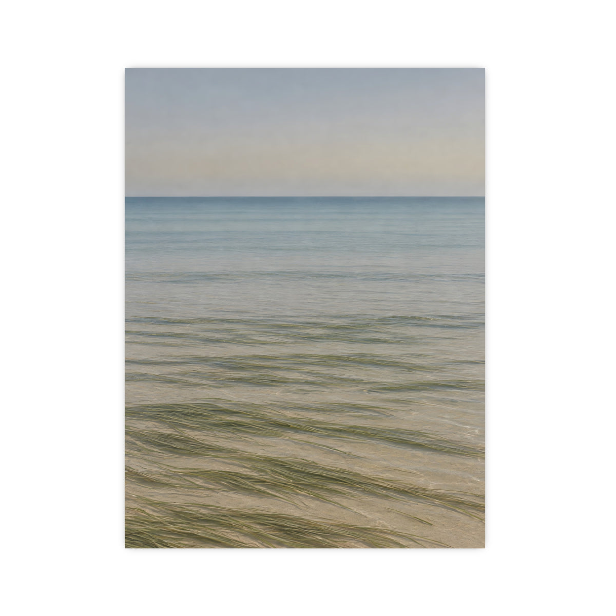 Combed by the Tide — combed by the tide, 12x16 in print