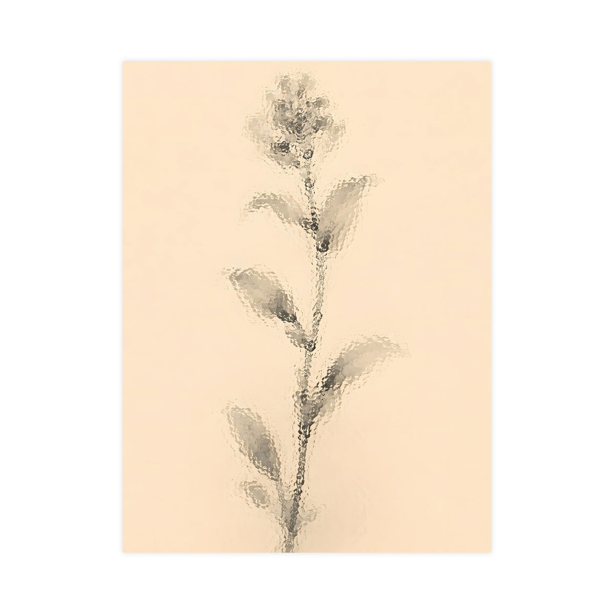 Through Frosted Glass — through frosted glass, 18x24 in print