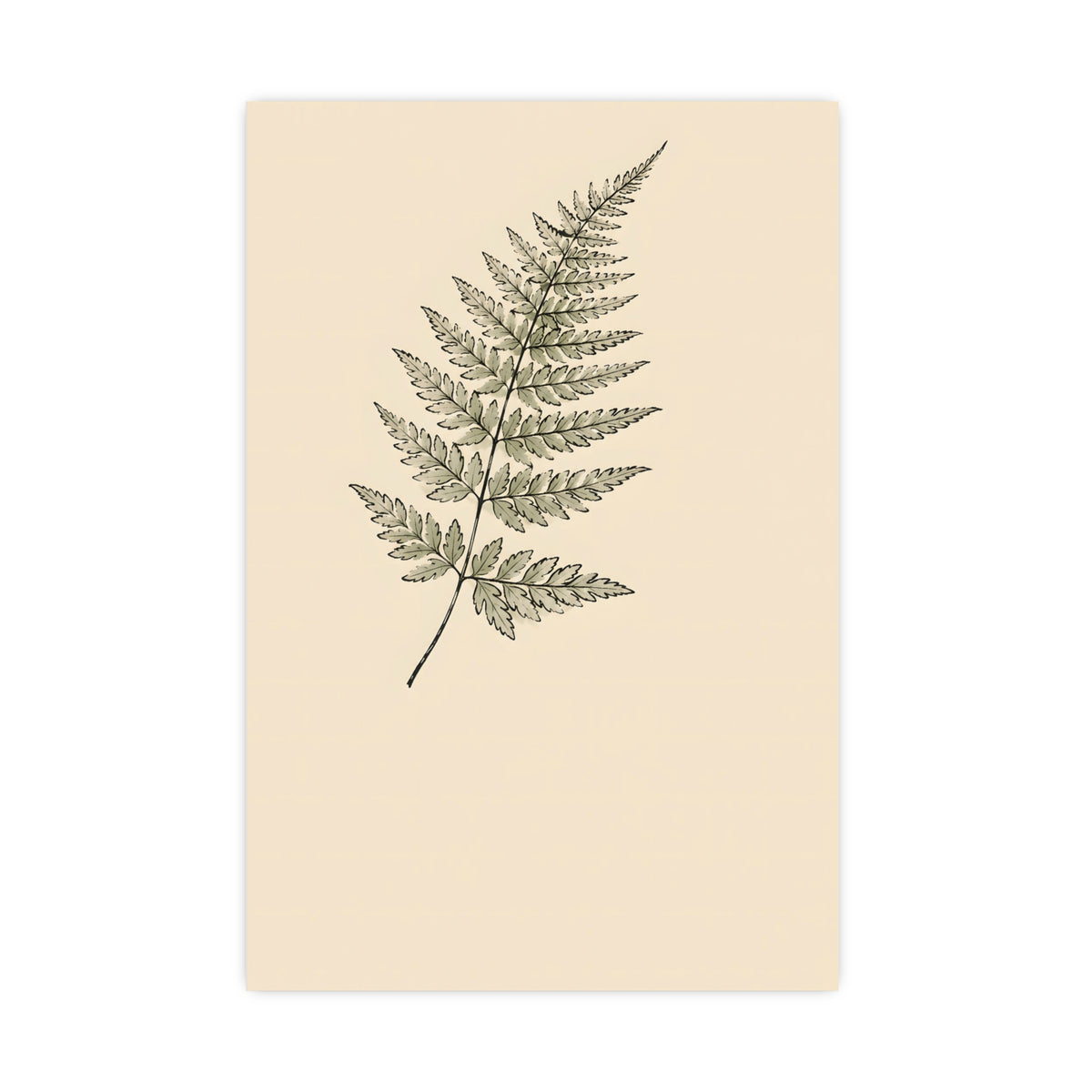 Fern Frond — fern frond, 20x30 in print