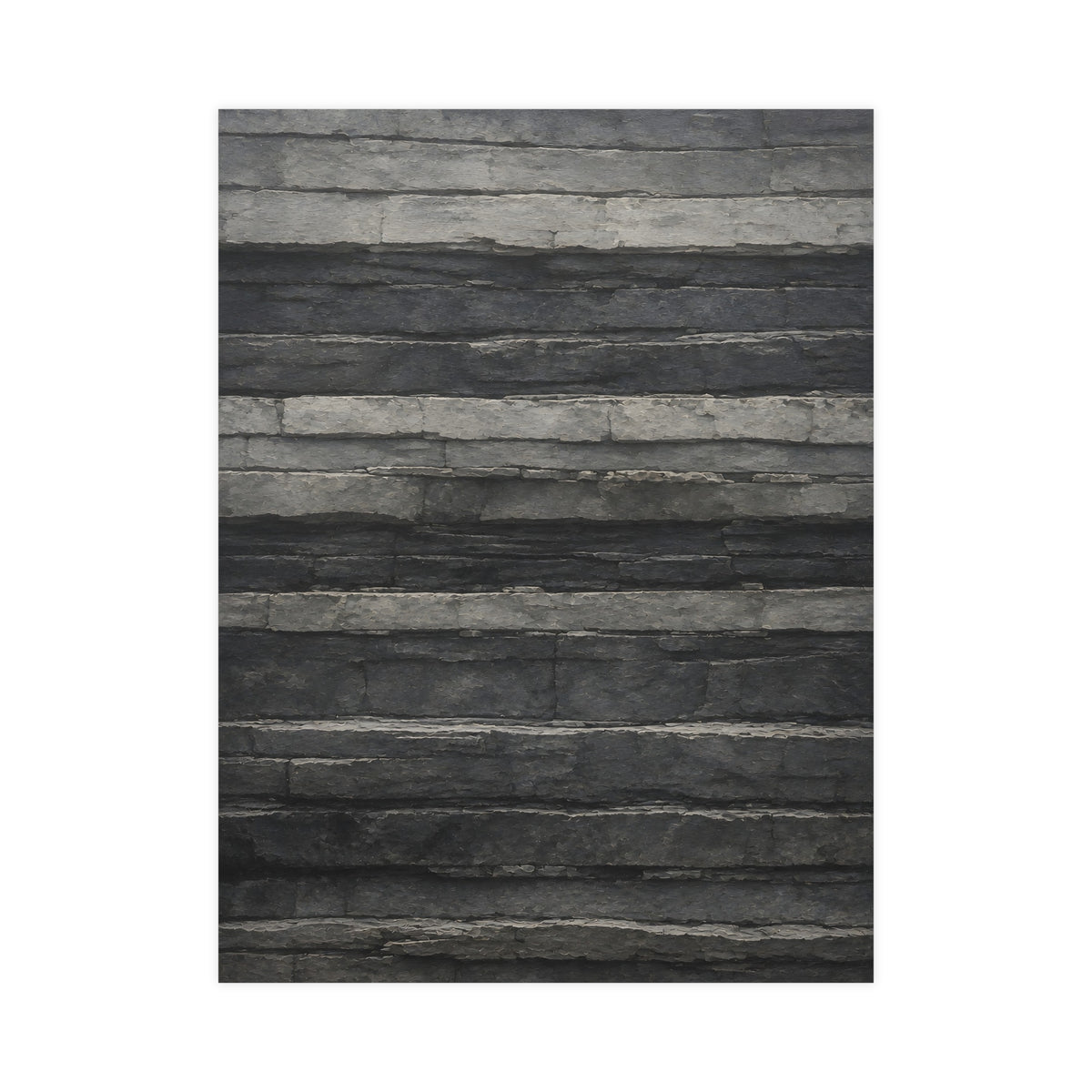 Level Strata — level strata, 18x24 in print