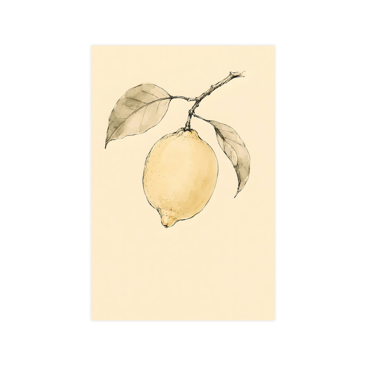 Lemon Branch — lemon branch, 12x18 in print