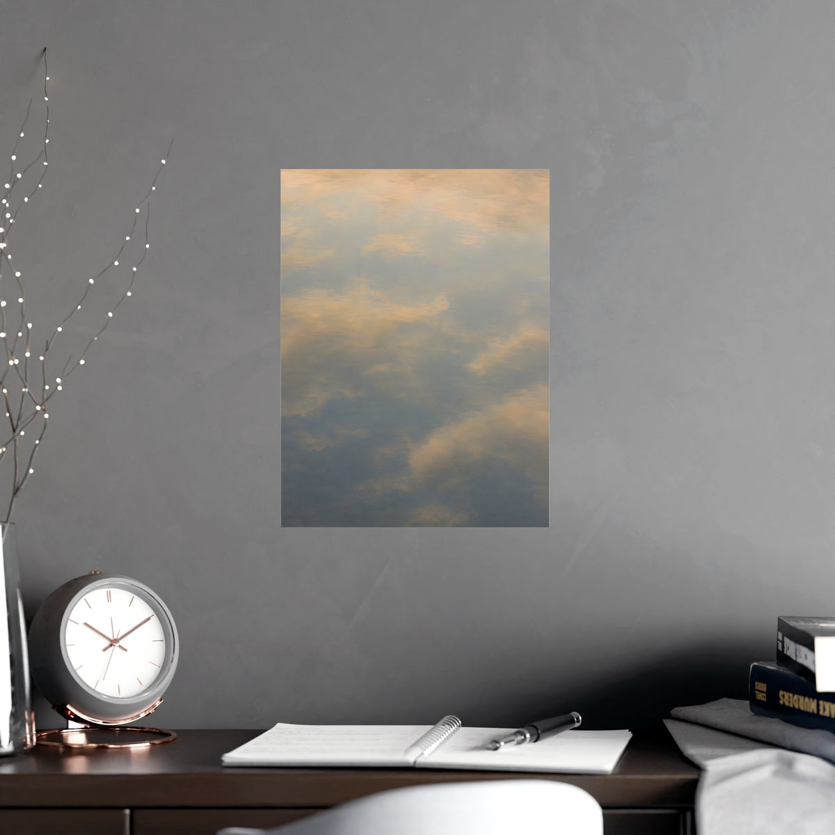 Still Pool — still pool, shown framed on a wall