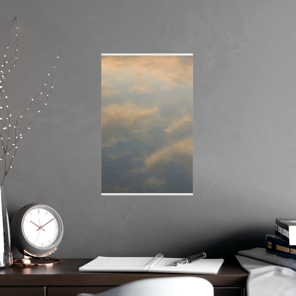 Still Pool — still pool, shown framed on a wall