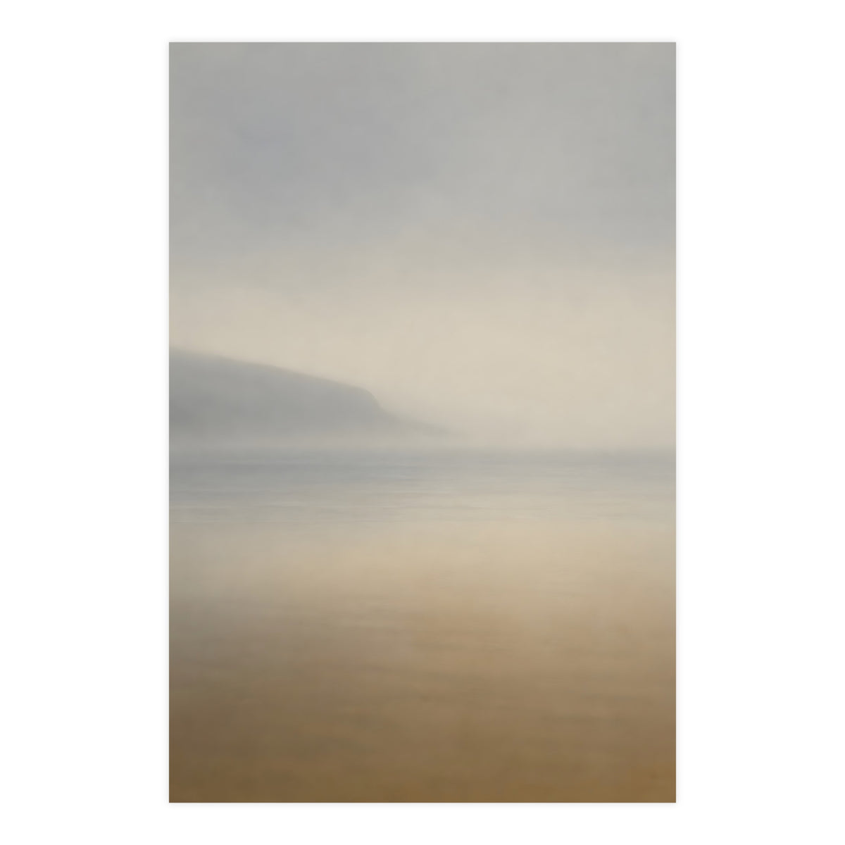 Headland in Mist — headland in mist, 24x36 in print