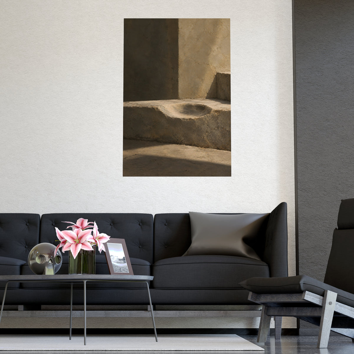 A Century of Feet — a century of feet, shown framed on a wall