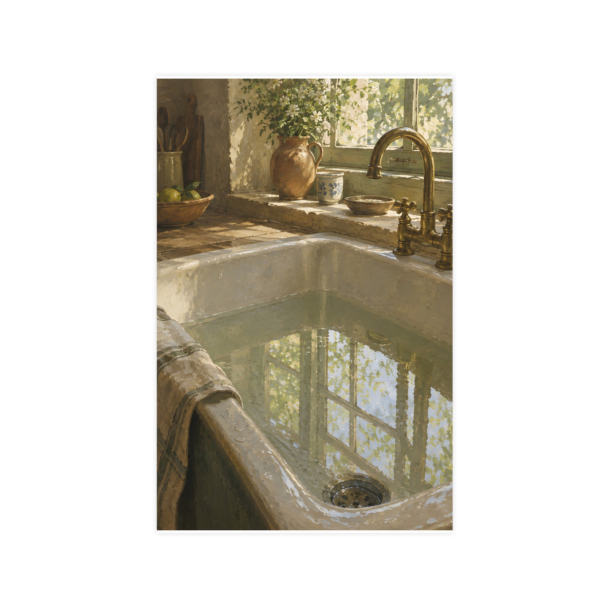 The Window in the Water — the window in the water, 11x17 in print