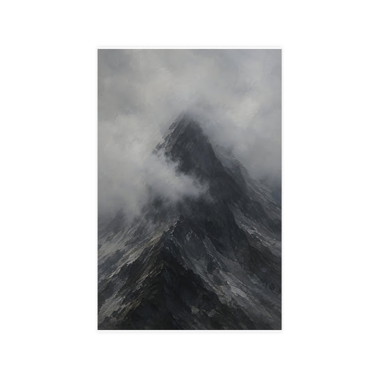 Peak in Cloud — peak in cloud, 11x17 in print